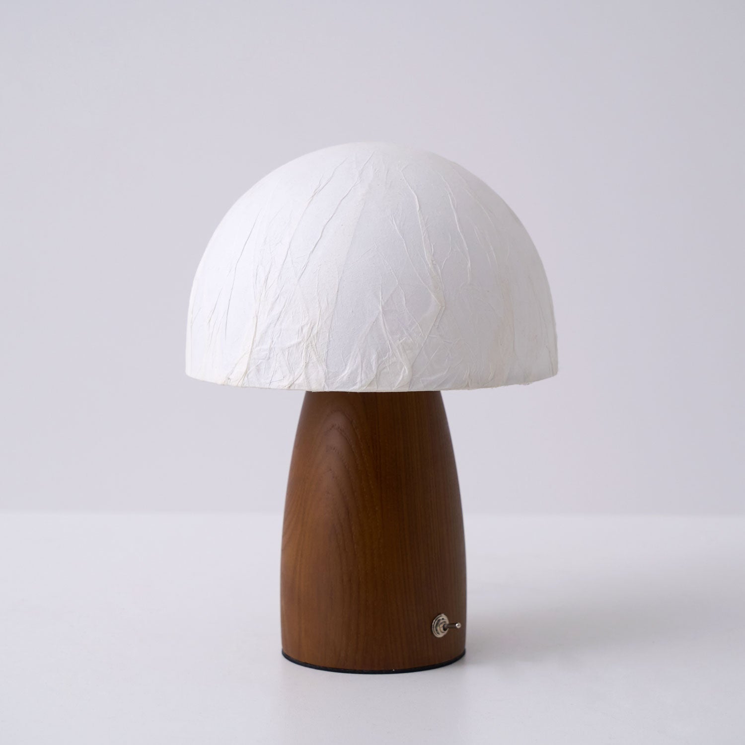 Nimbus Wood & Fabric Table Lamp-Neutral Decor