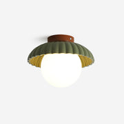 Scallop Glow Flush Mount Ceiling Light