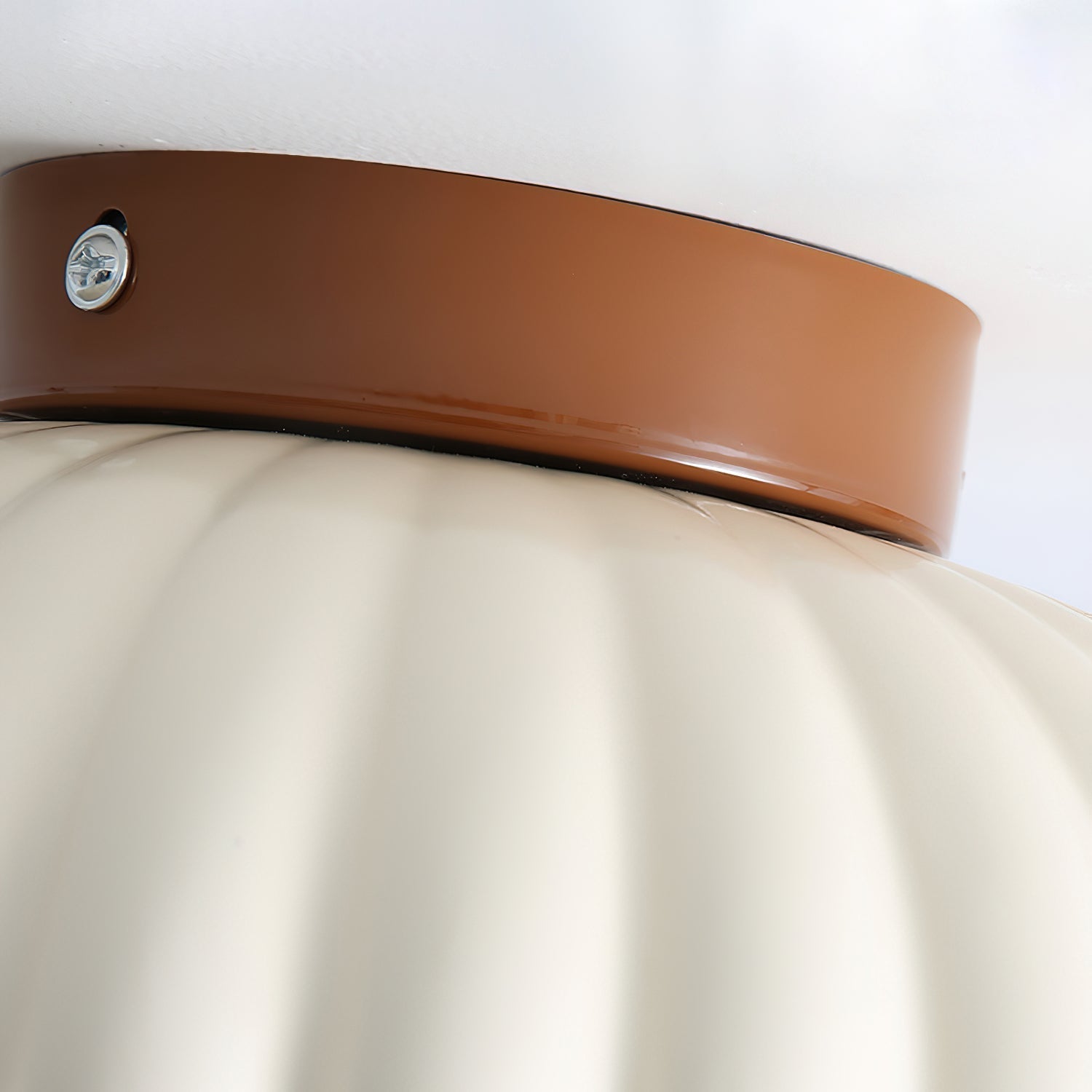 Scallop Glow Flush Mount Ceiling Light