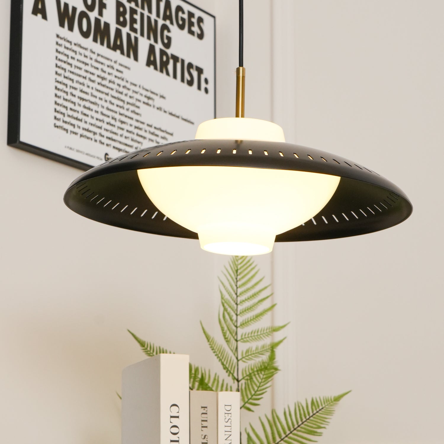 Rocan Classic Minimalistic Pendant Lamp-Neutral Decor