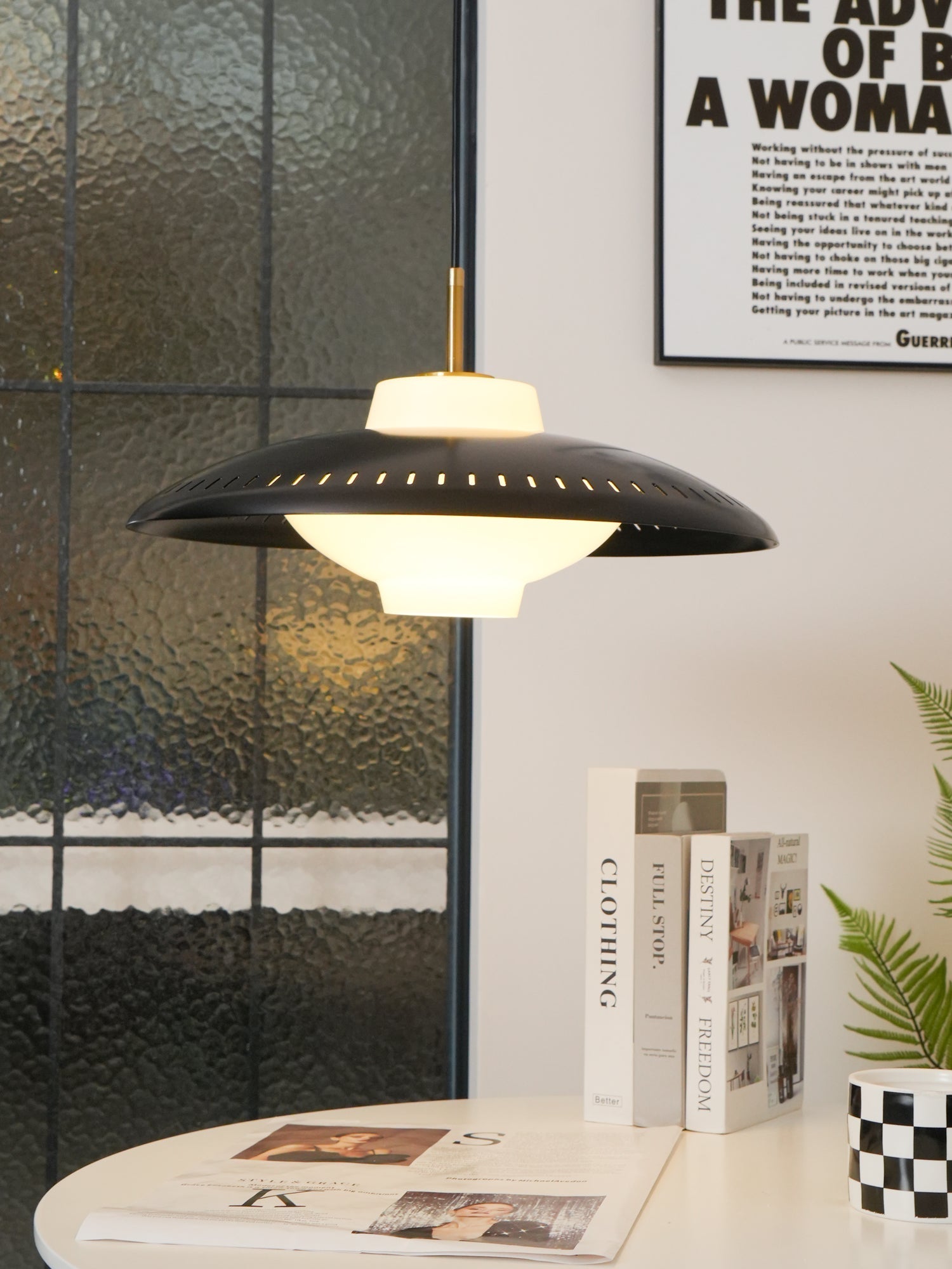 Rocan Classic Minimalistic Pendant Lamp-Neutral Decor