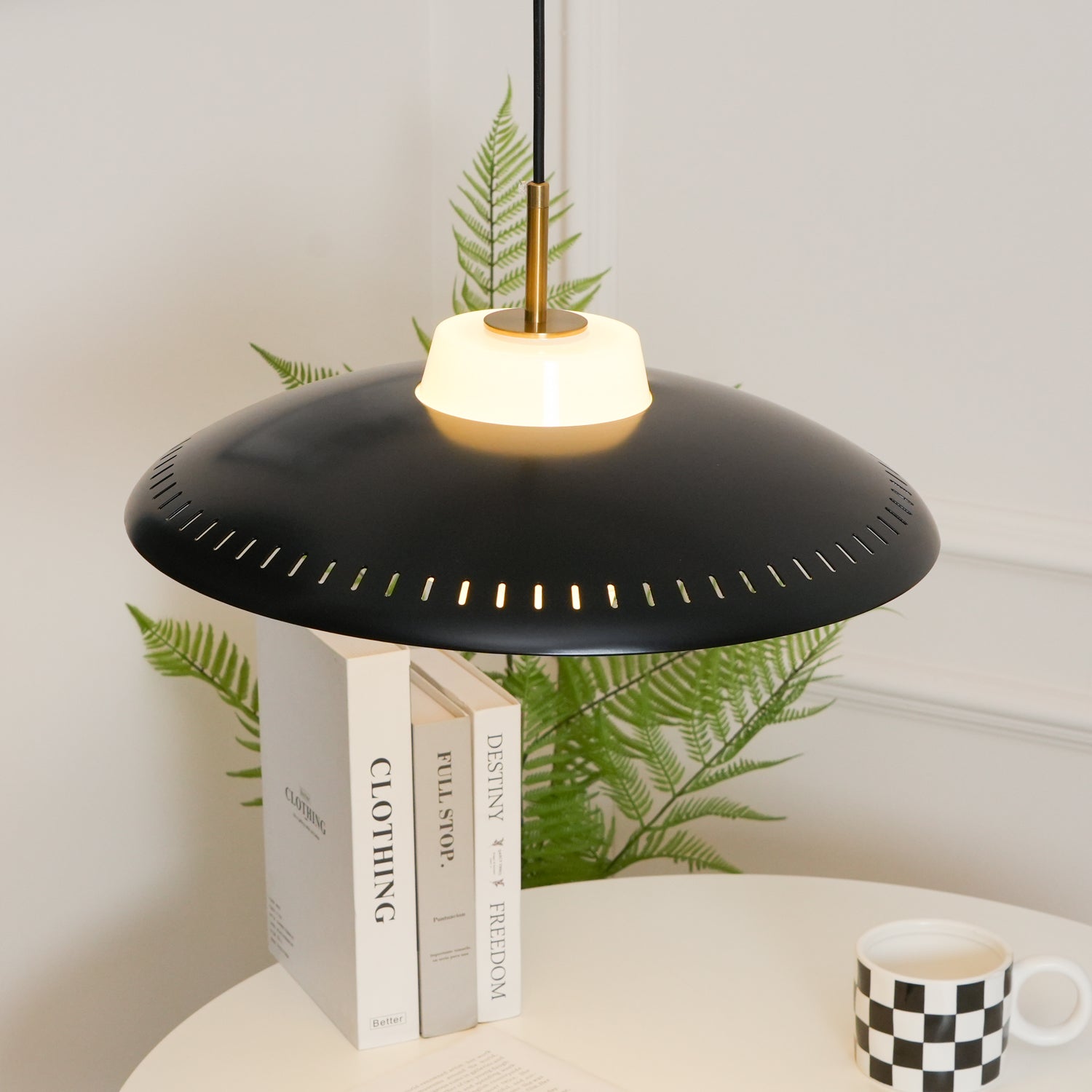 Rocan Classic Minimalistic Pendant Lamp-Neutral Decor