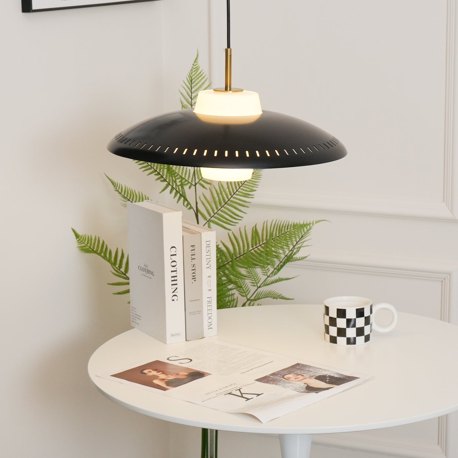 Rocan Classic Minimalistic Pendant Lamp-Neutral Decor