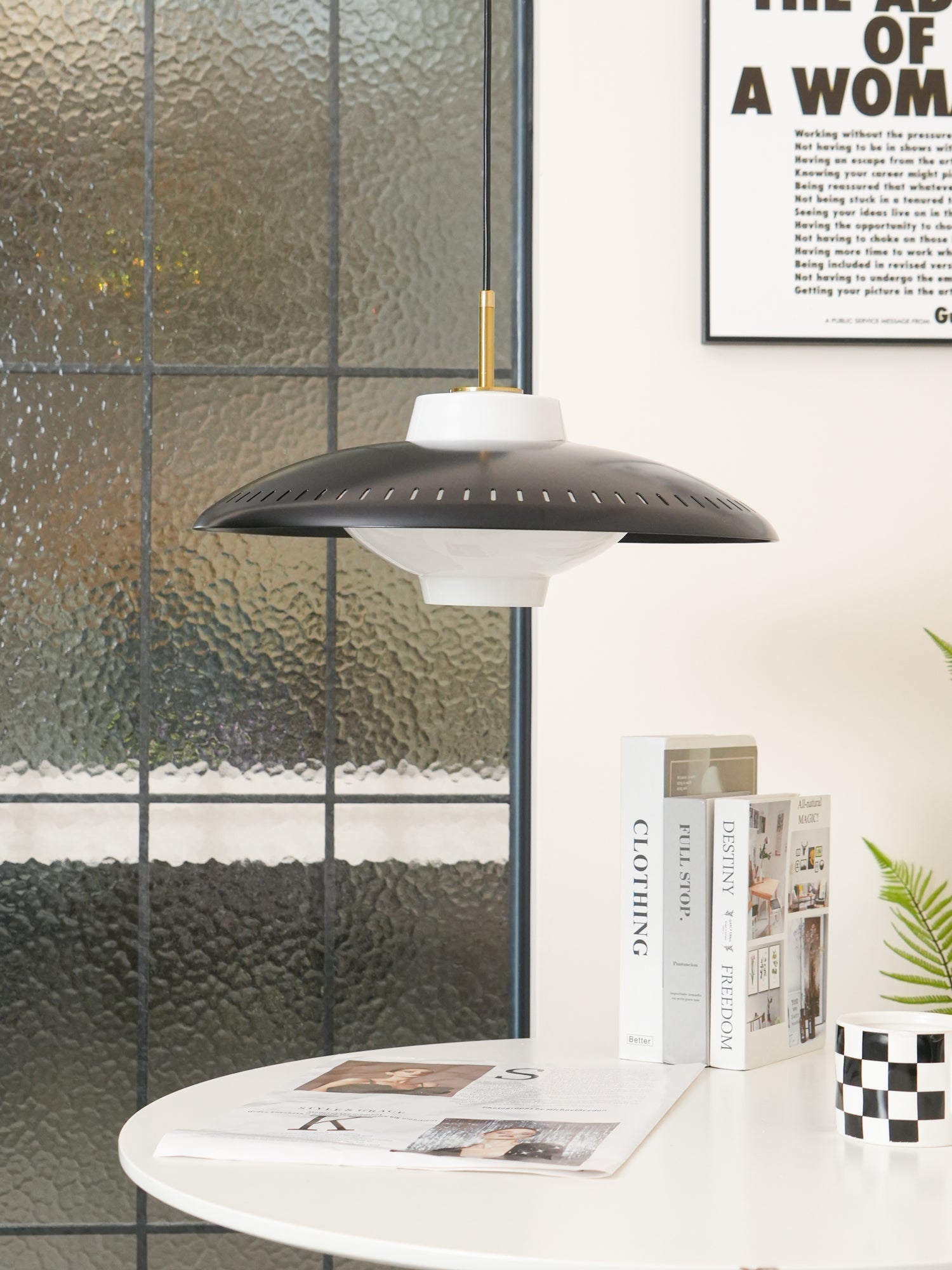 Rocan Classic Minimalistic Pendant Lamp-Neutral Decor