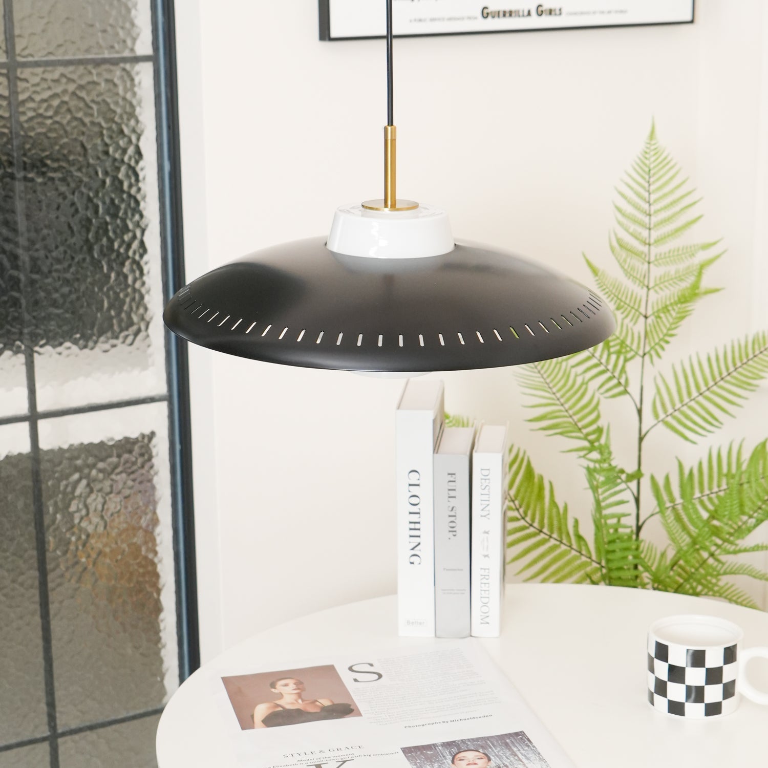 Rocan Classic Minimalistic Pendant Lamp-Neutral Decor