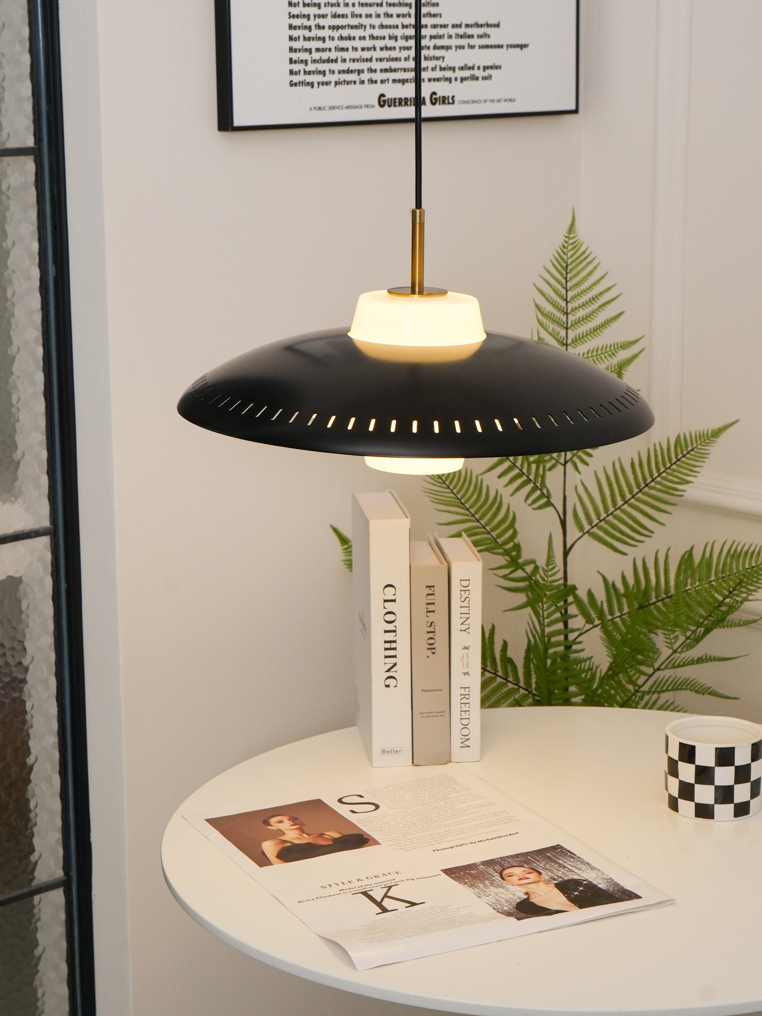 Rocan Classic Minimalistic Pendant Lamp-Neutral Decor