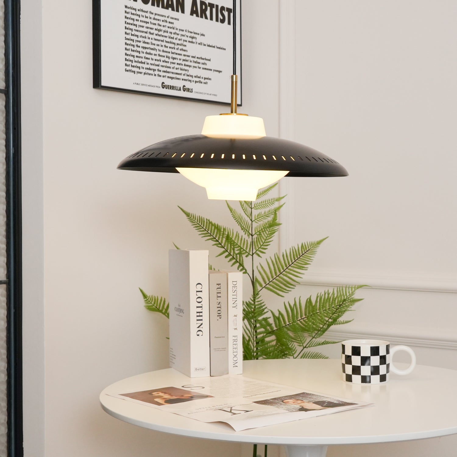 Rocan Classic Minimalistic Pendant Lamp-Neutral Decor