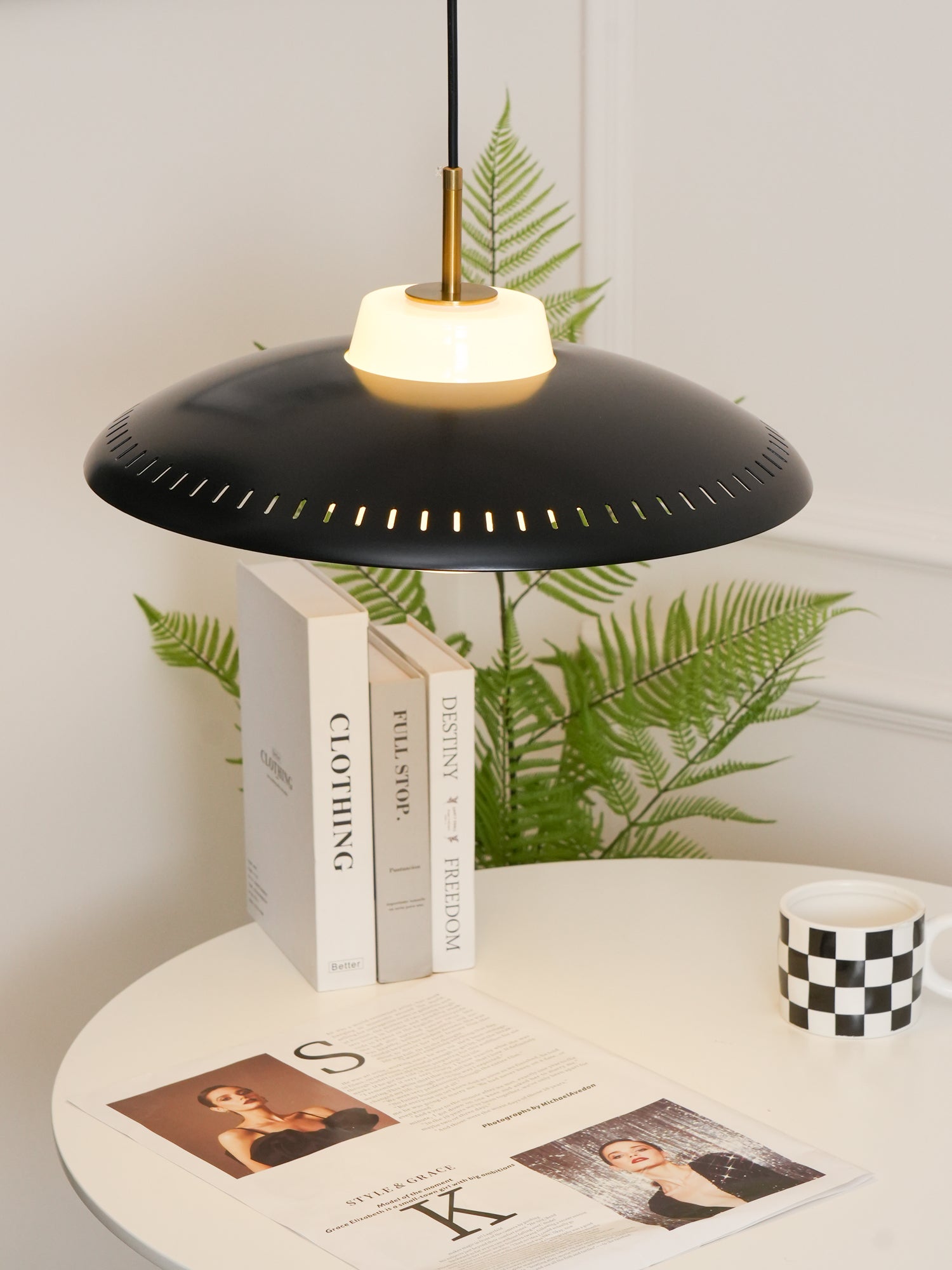 Rocan Classic Minimalistic Pendant Lamp-Neutral Decor