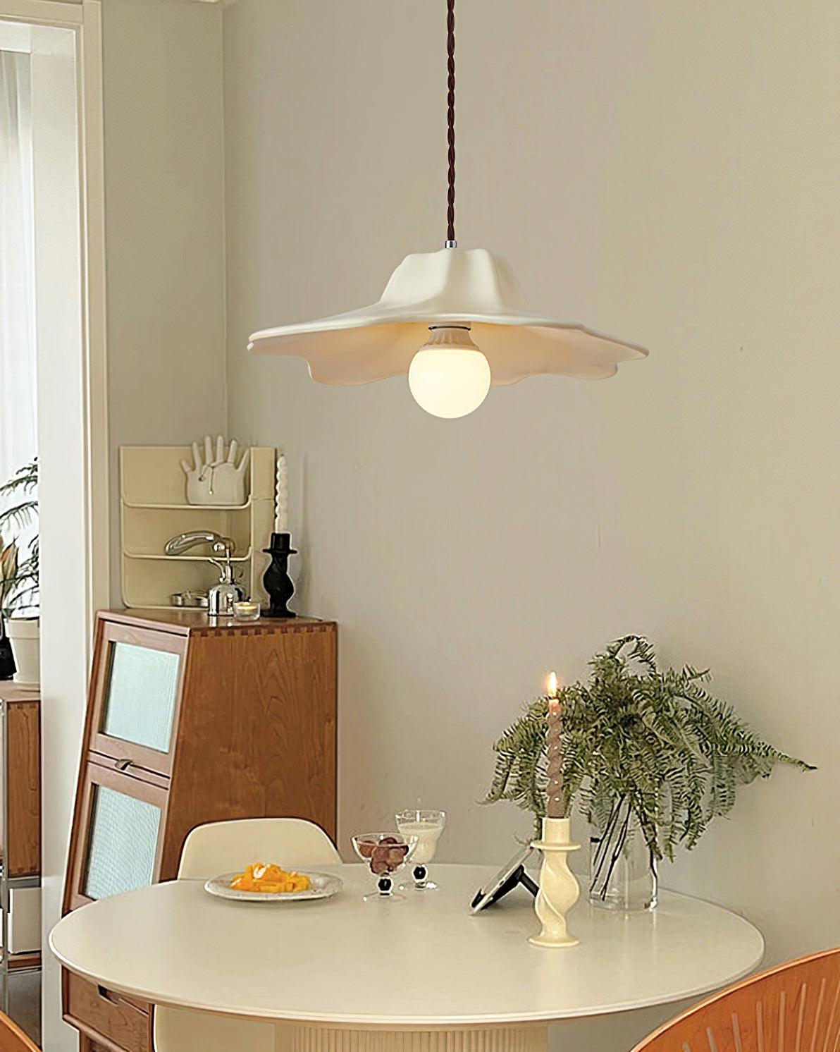 Nyrosis Resin Cozy Pendant Lamp-Neutral Decor