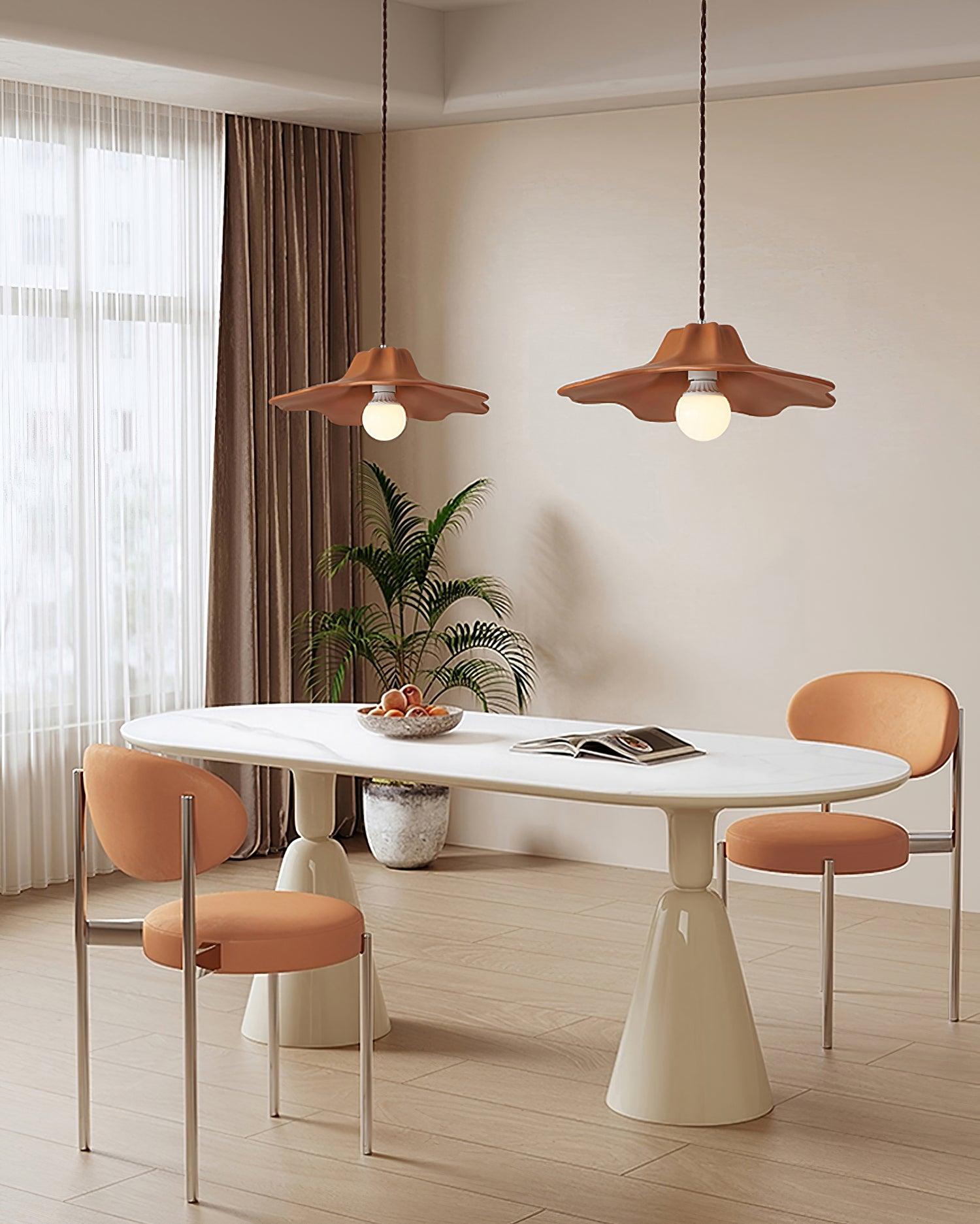 Nyrosis Resin Cozy Pendant Lamp-Neutral Decor