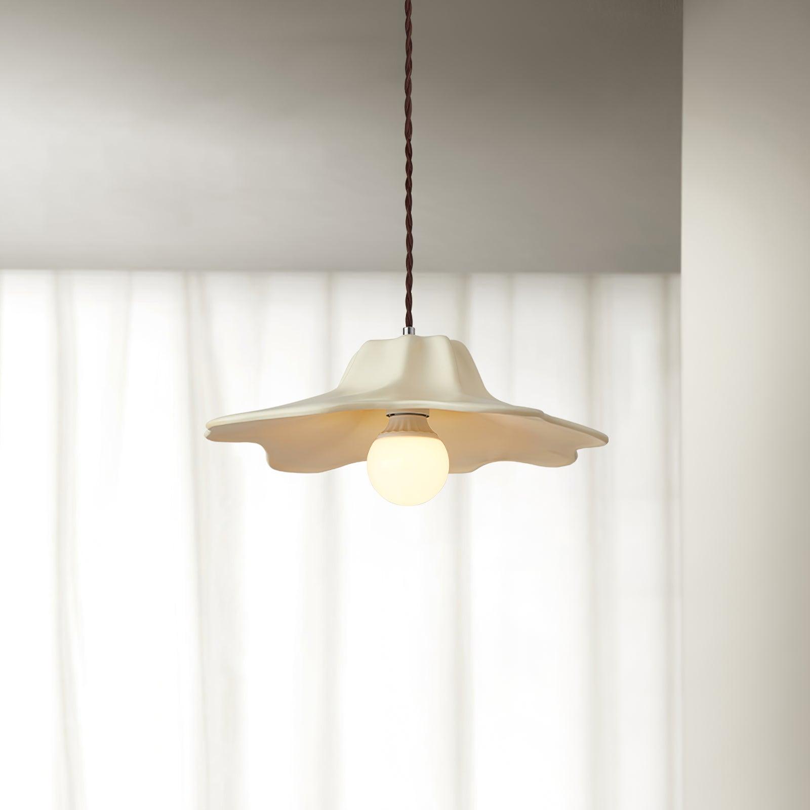 Nyrosis Resin Cozy Pendant Lamp-Neutral Decor