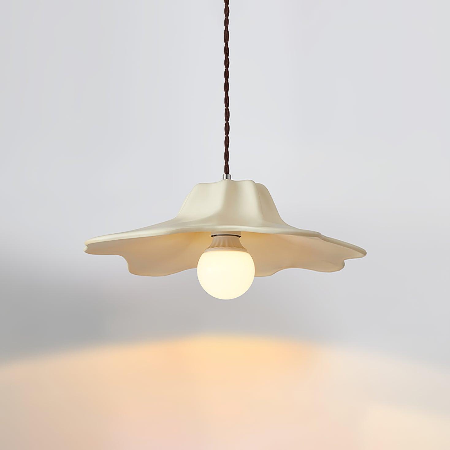 Nyrosis Resin Cozy Pendant Lamp-Neutral Decor