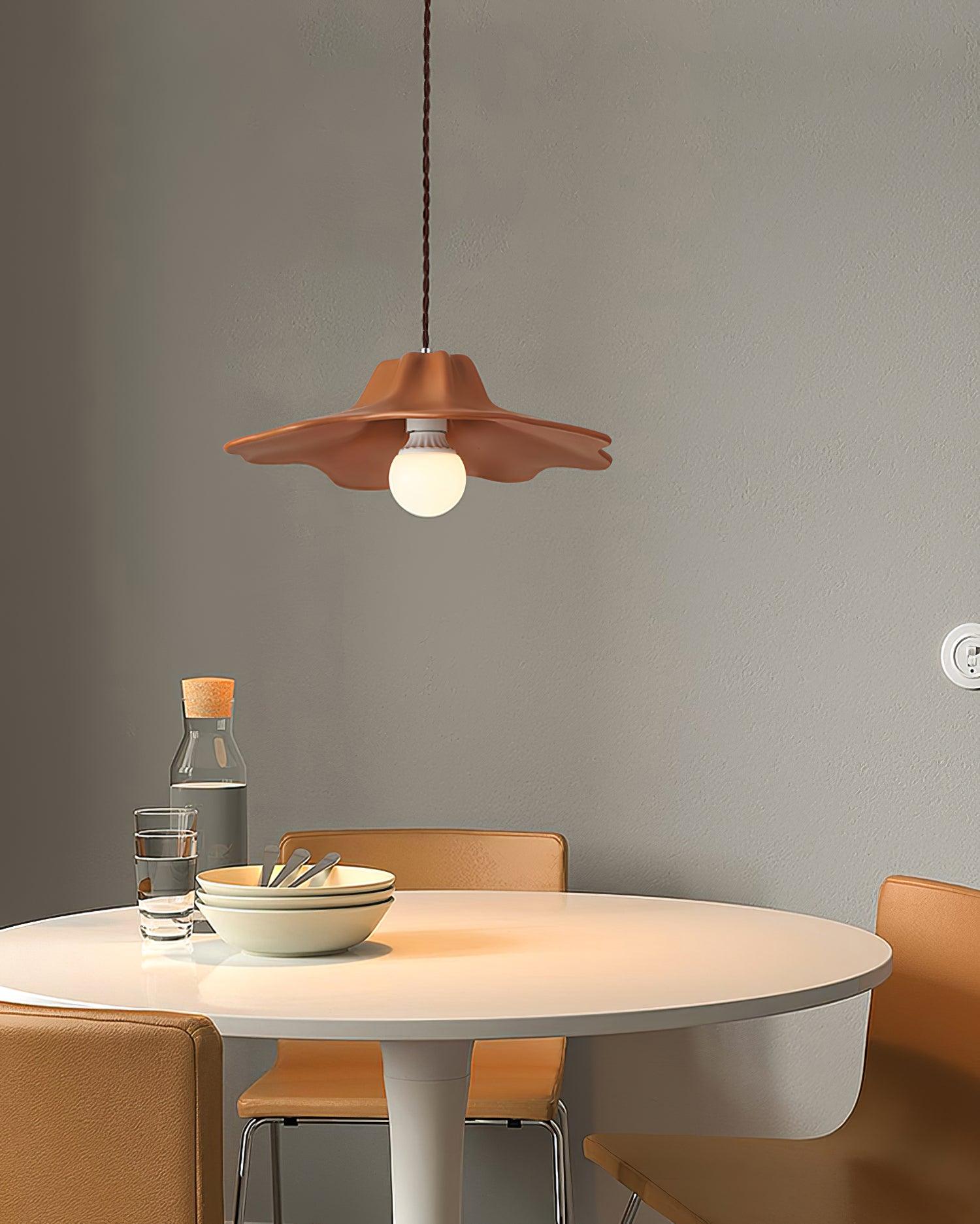 Nyrosis Resin Cozy Pendant Lamp-Neutral Decor
