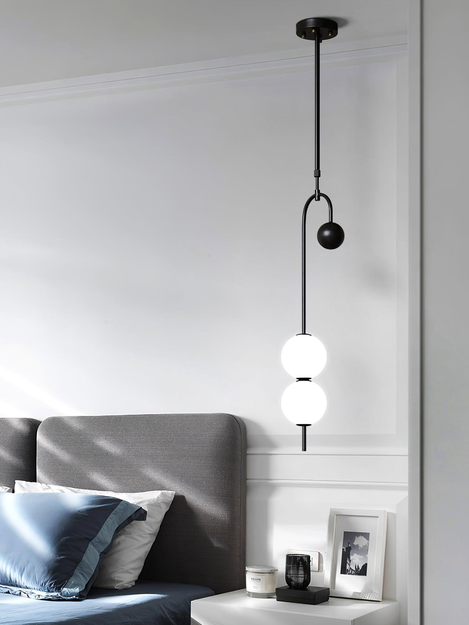Ellise Plastic Artistic Pendant Light-Neutral Decor