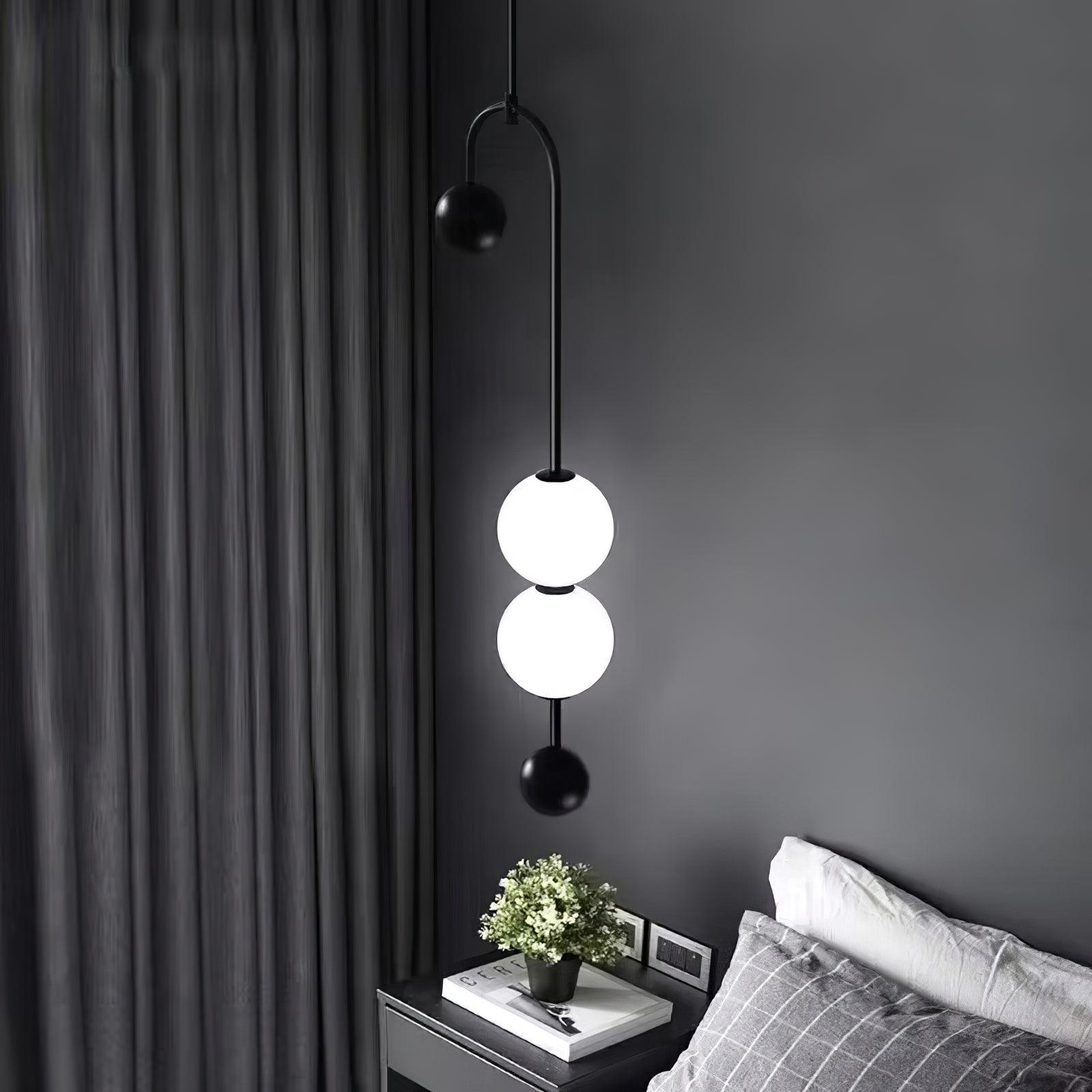 Ellise Plastic Artistic Pendant Light-Neutral Decor
