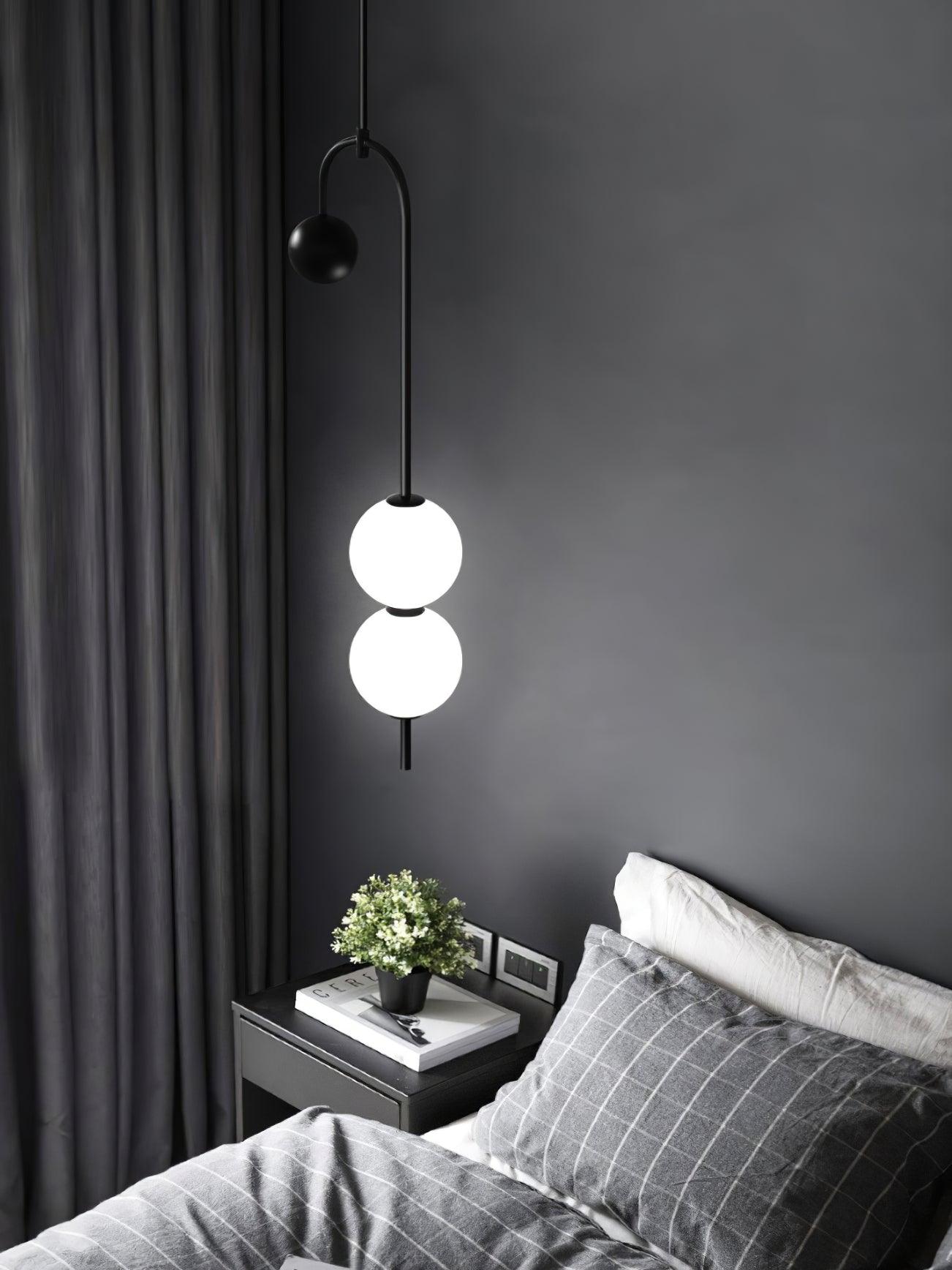 Ellise Plastic Artistic Pendant Light-Neutral Decor