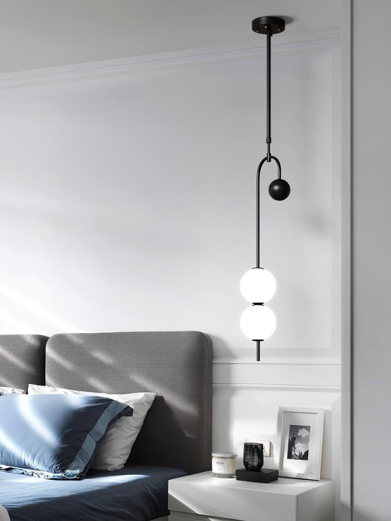 Ellise Plastic Artistic Pendant Light-Neutral Decor