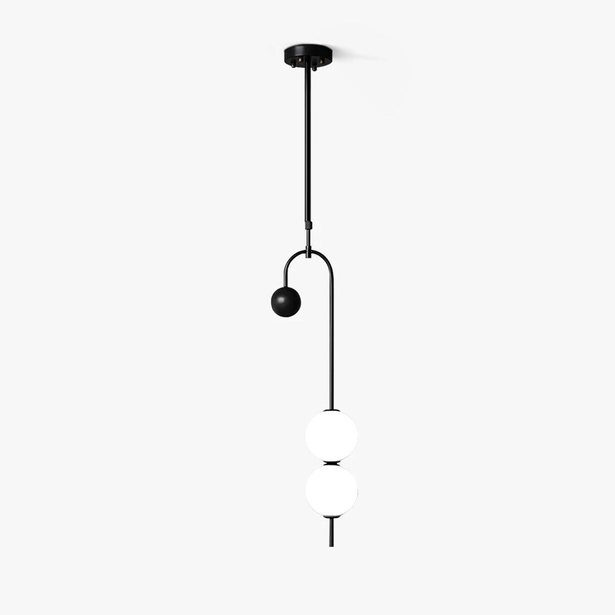 Ellise Plastic Artistic Pendant Light-Neutral Decor