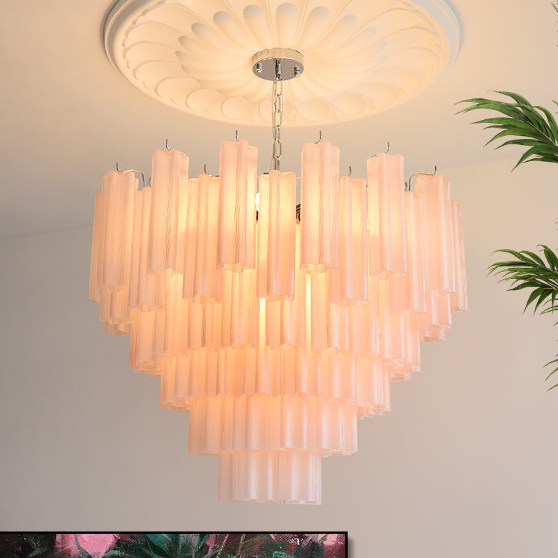 Large 5-layer configuration of the Alistair Chandelier (Dia 80 cm).