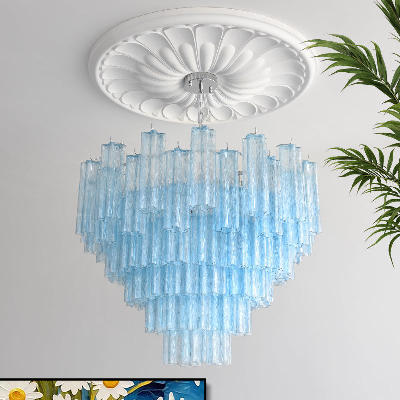 Small 5-layer configuration of the Alistair Chandelier (Dia 60 cm).