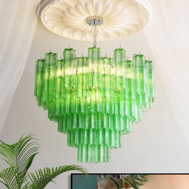 Large 5-layer configuration of the Alistair Chandelier (Dia 80 cm).