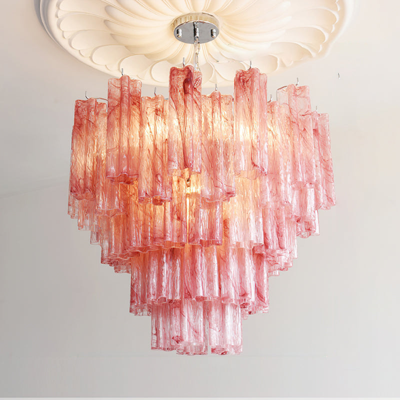 Diagram showing the dimensions of the small Alistair Chandelier.