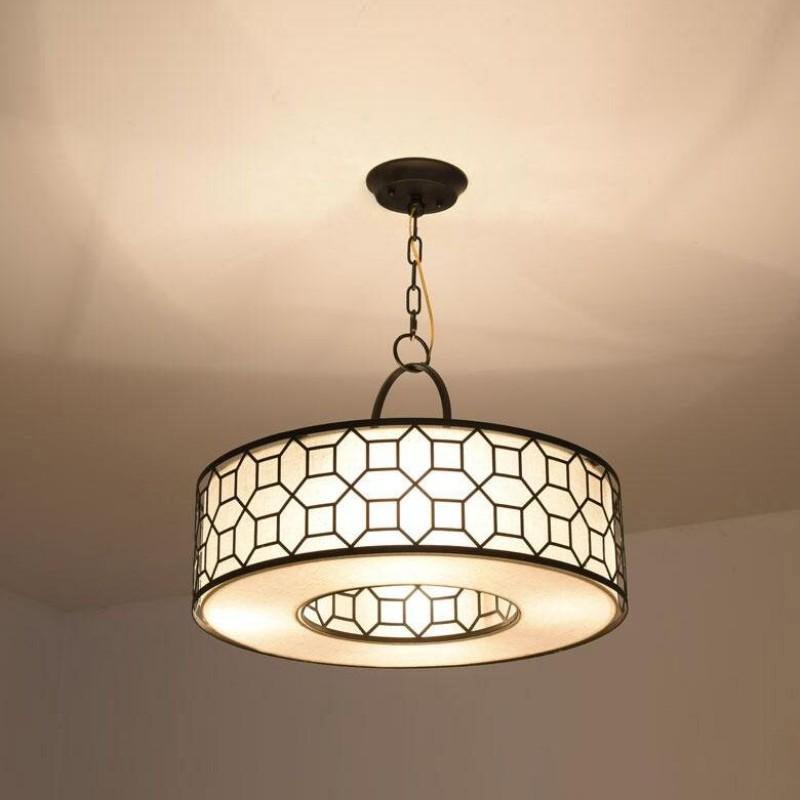 Arshaor Premium Elegance Round Copper Glass Pendant light-Neutral Decor