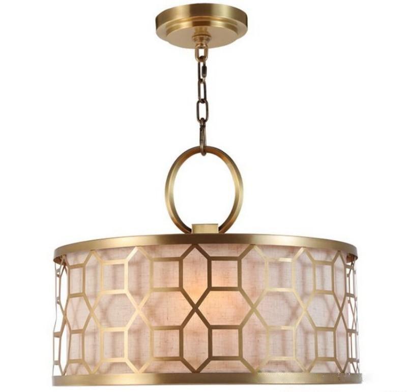 Arshaor Premium Elegance Round Copper Glass Pendant light-Neutral Decor