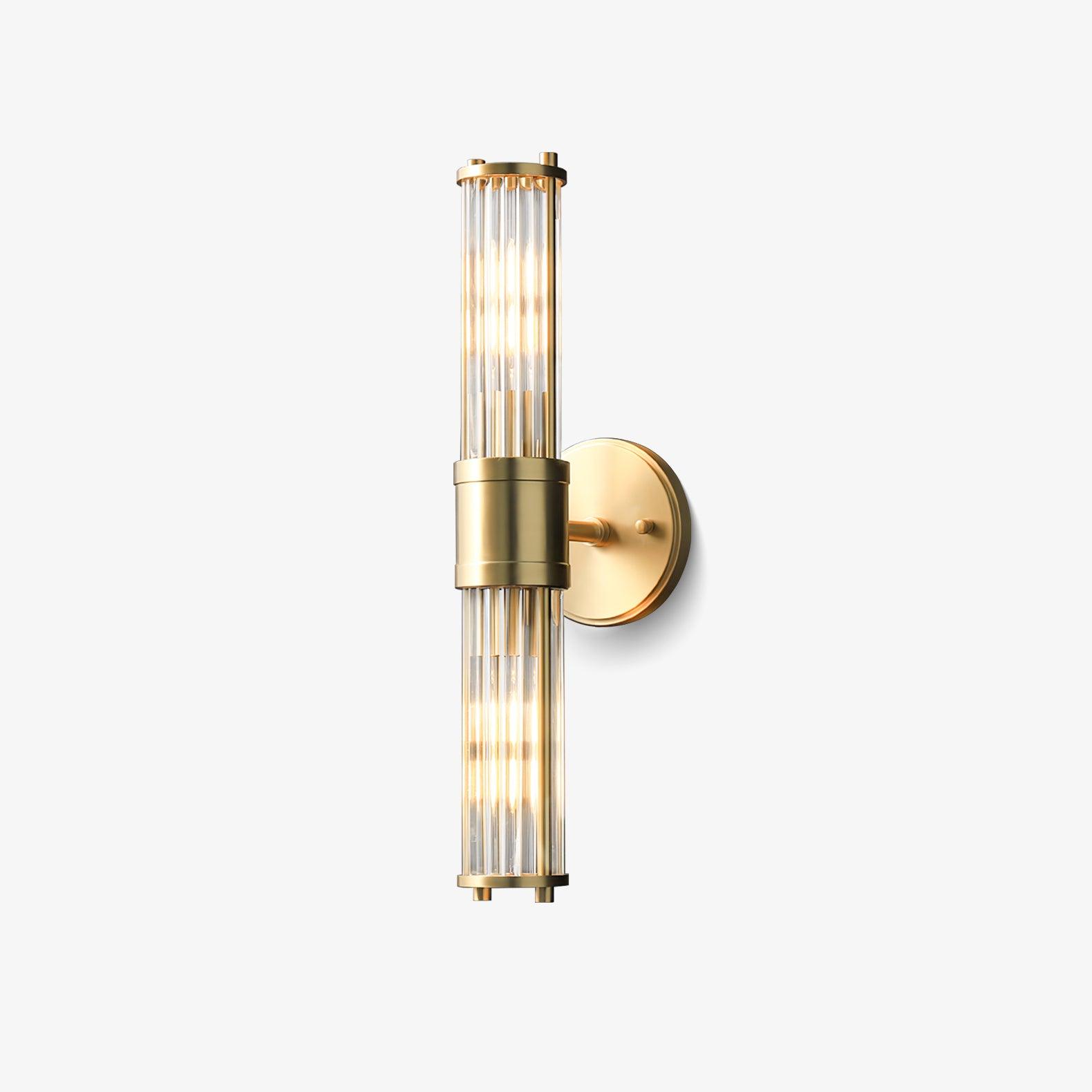 Vevenisra Nordic Art Cylinder Glass Wall Light-Neutral Decor