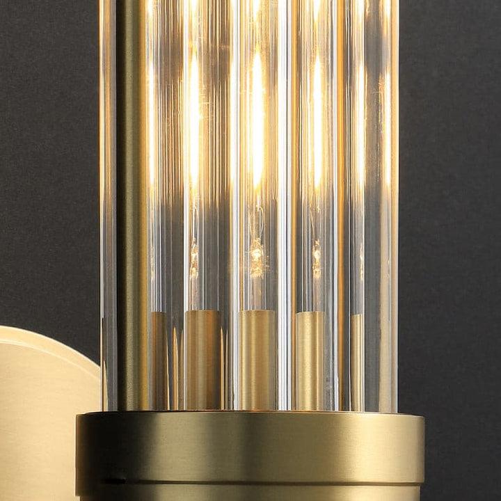 Vevenisra Nordic Art Cylinder Glass Wall Light-Neutral Decor