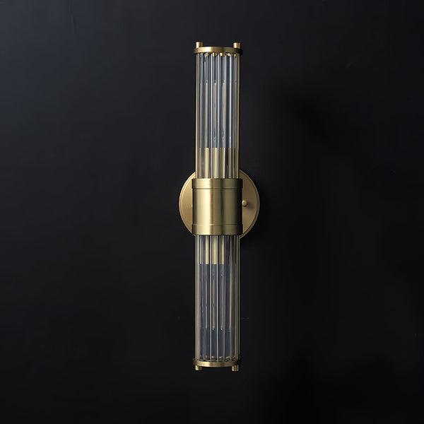 Vevenisra Nordic Art Cylinder Glass Wall Light-Neutral Decor