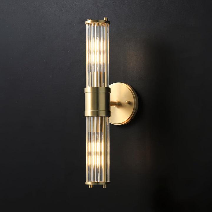 Vevenisra Nordic Art Cylinder Glass Wall Light-Neutral Decor