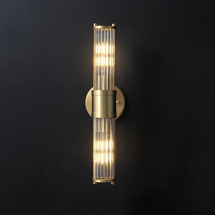 Vevenisra Nordic Art Cylinder Glass Wall Light-Neutral Decor