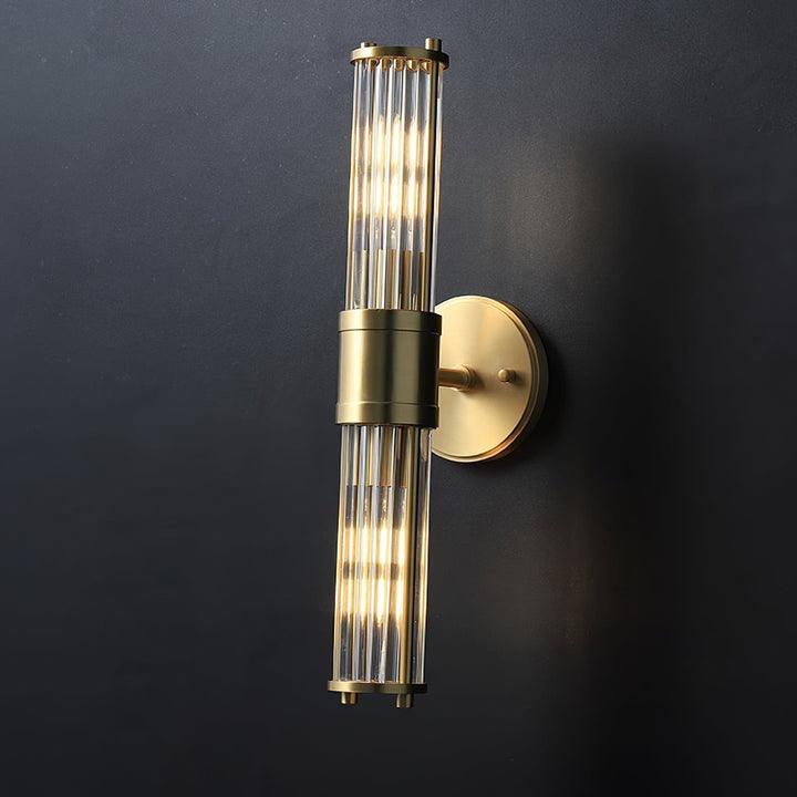 Vevenisra Nordic Art Cylinder Glass Wall Light-Neutral Decor