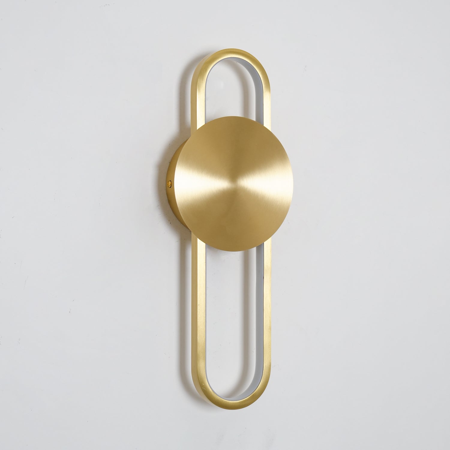 Tevelo Modern Minimalist Brass Wall Lamp-Neutral Decor