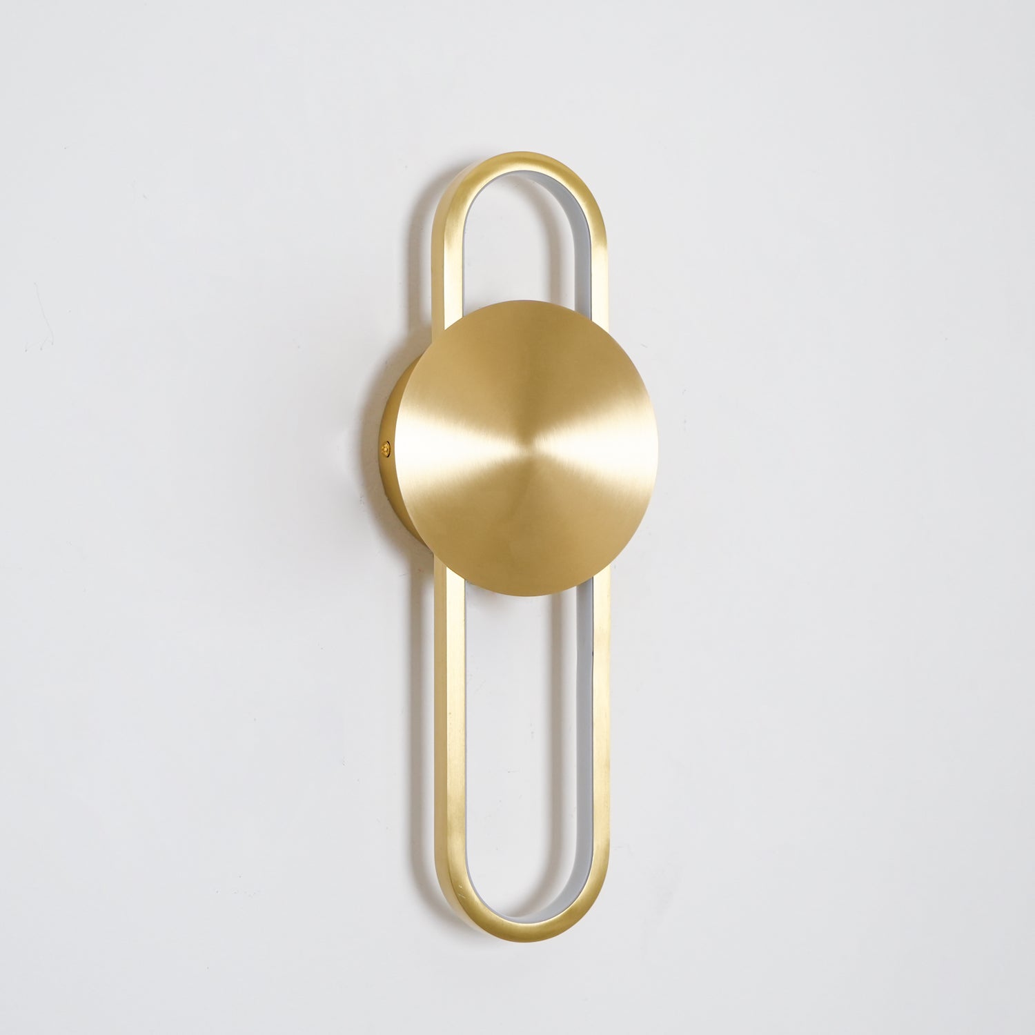 Tevelo Modern Minimalist Brass Wall Lamp-Neutral Decor