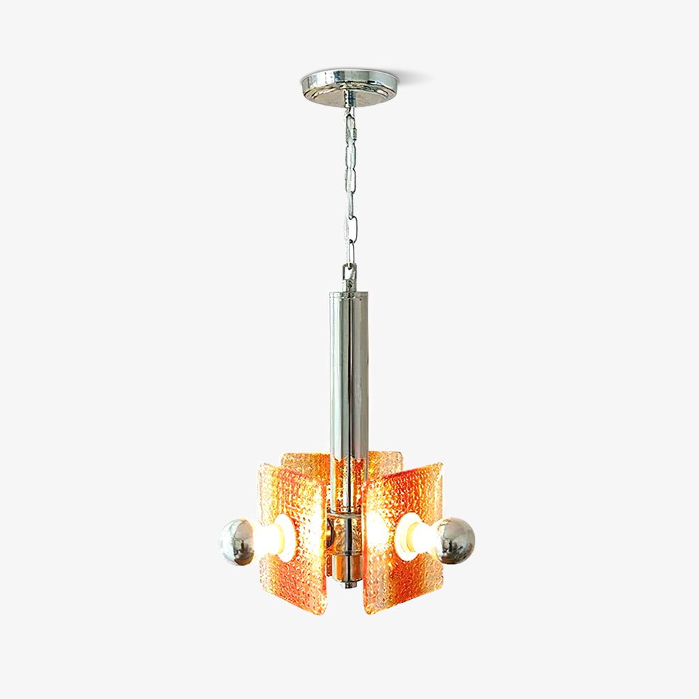 Vesk Glass Elegant Pendant Light-Neutral Decor
