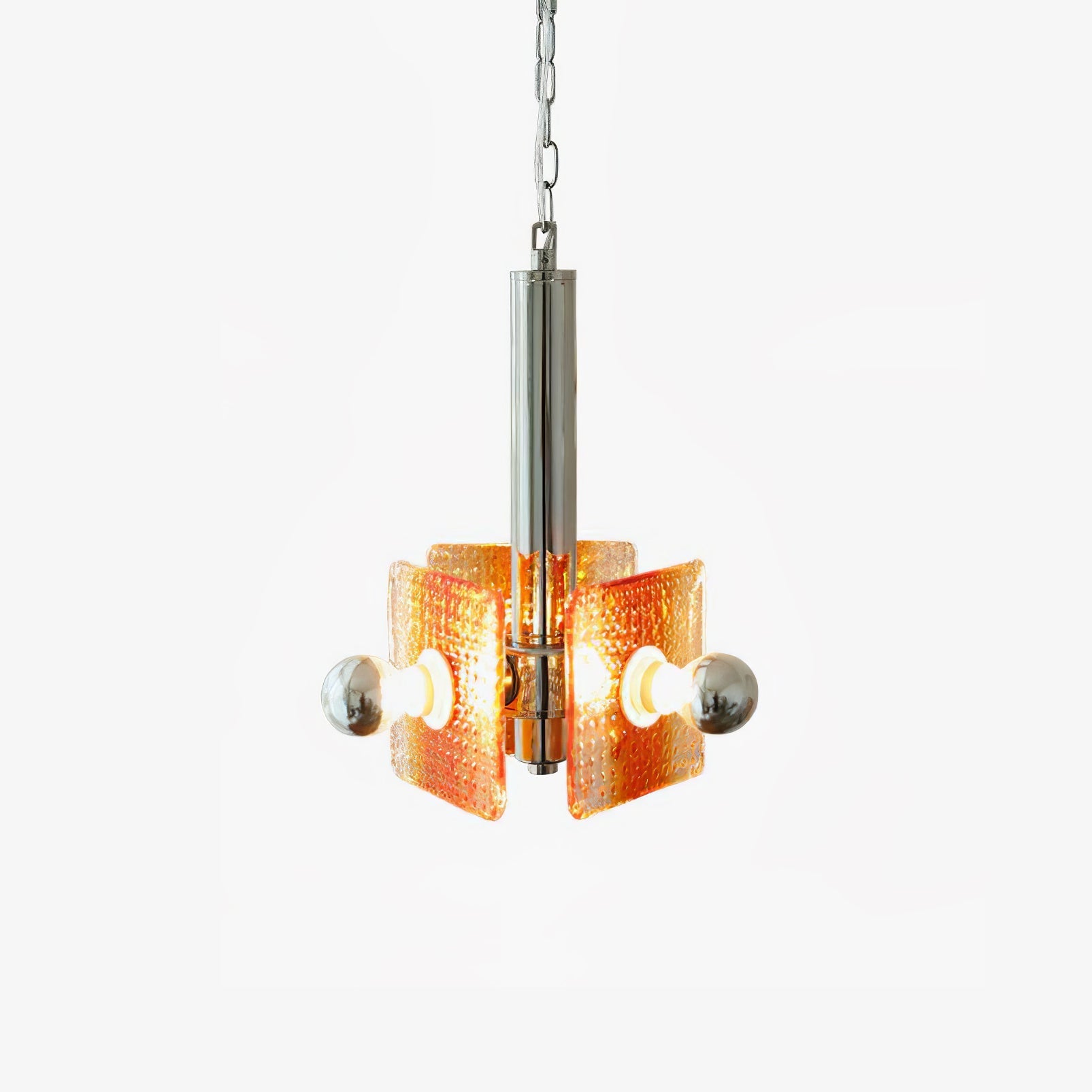 Vesk Glass Elegant Pendant Light-Neutral Decor