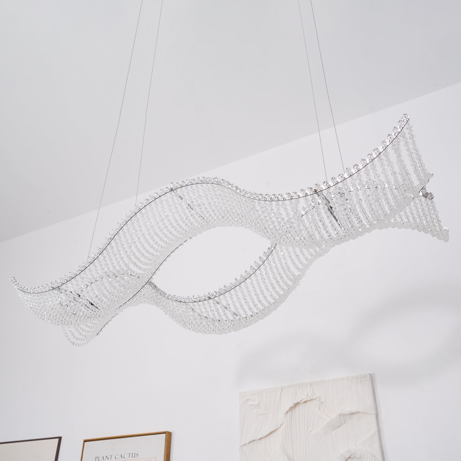 Caelox Postmodern Luxury Crystal Chandelier-Neutral Decor