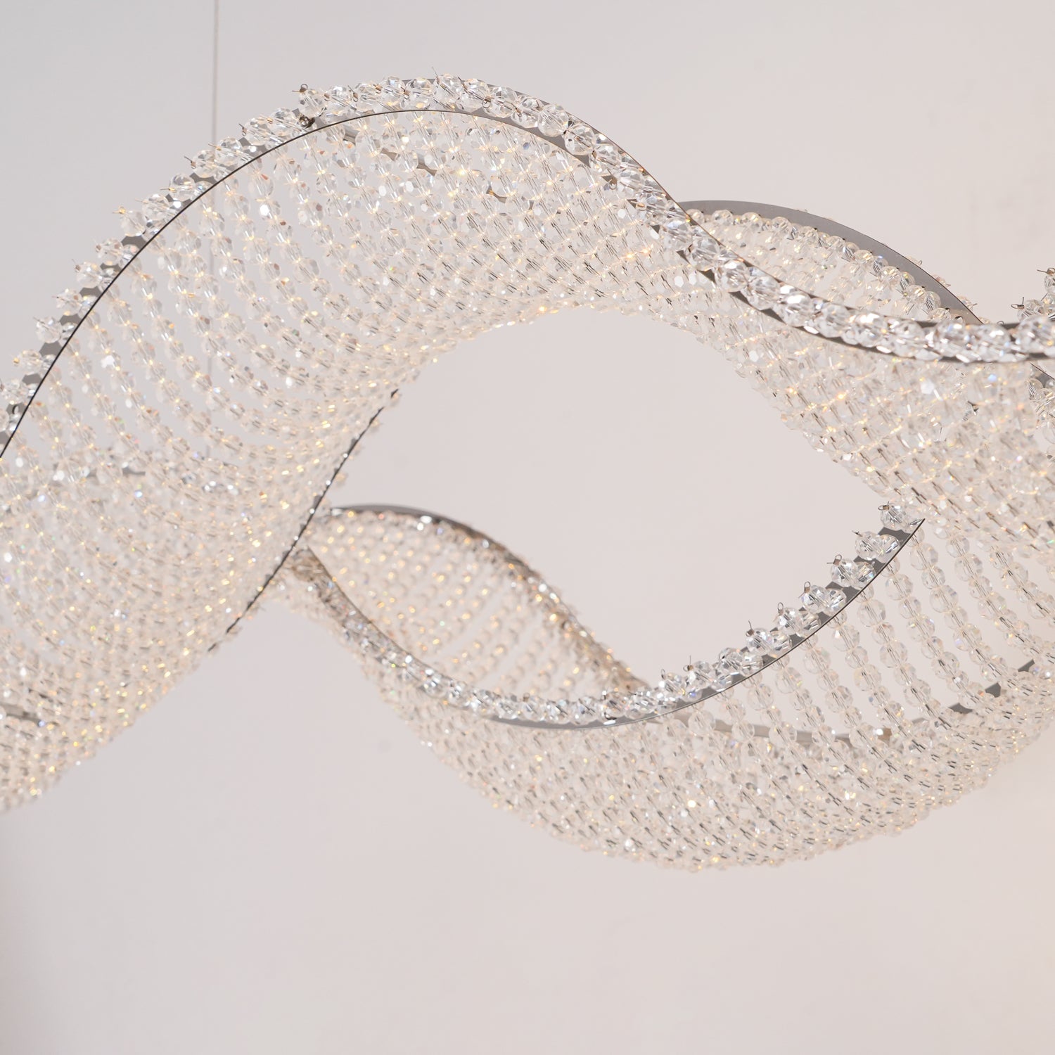 Caelox Postmodern Luxury Crystal Chandelier-Neutral Decor
