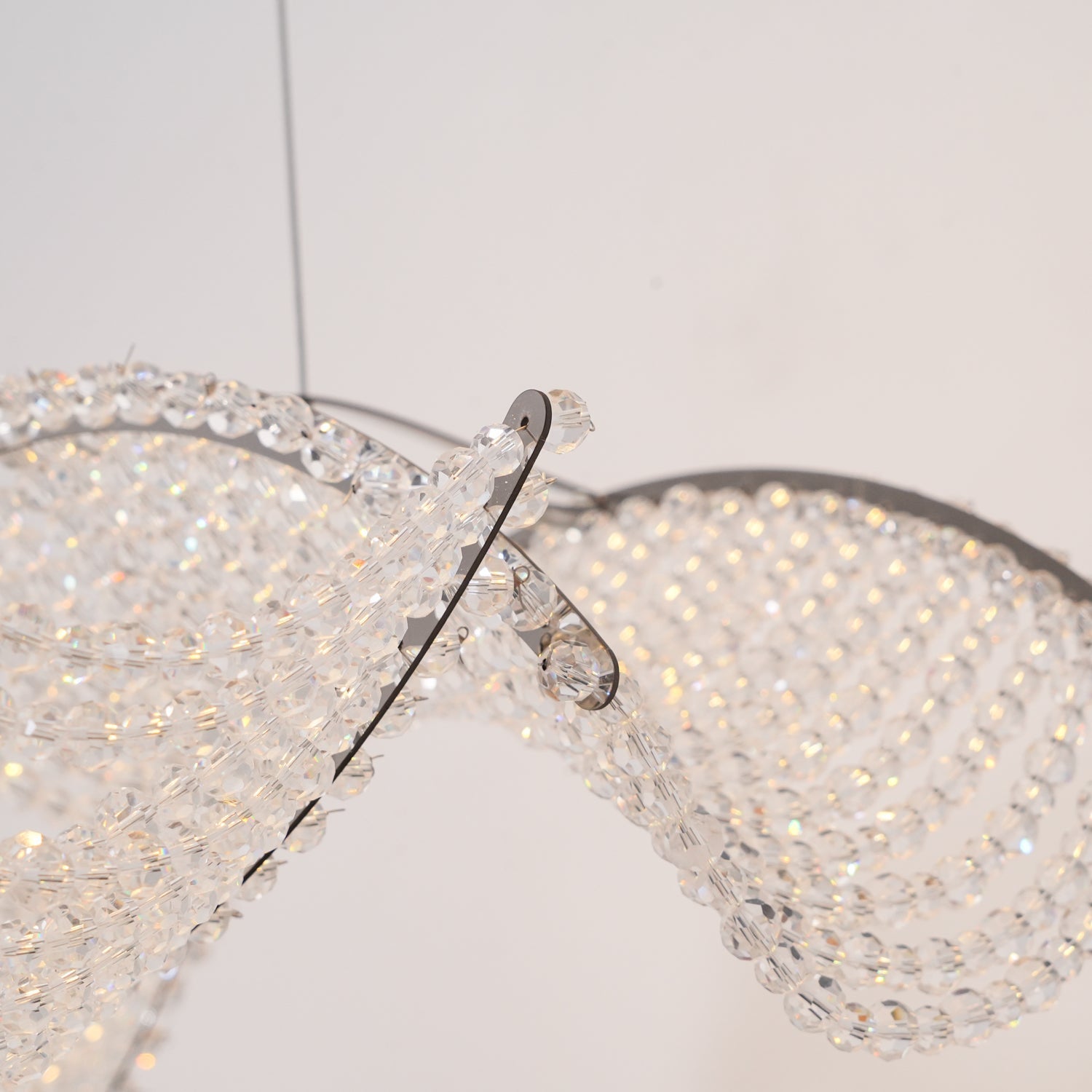 Caelox Postmodern Luxury Crystal Chandelier-Neutral Decor