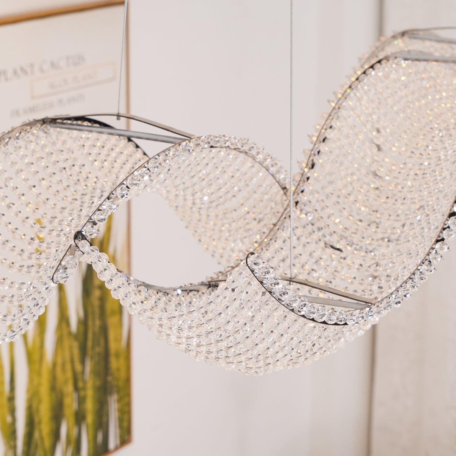 Caelox Postmodern Luxury Crystal Chandelier-Neutral Decor