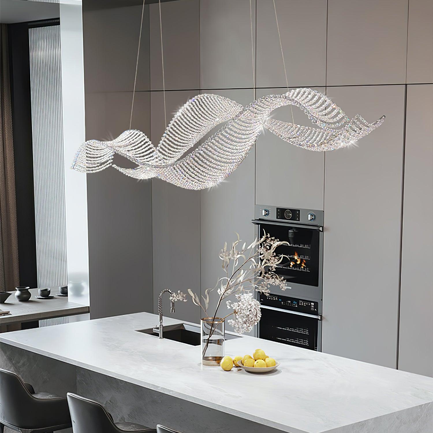 Caelox Postmodern Luxury Crystal Chandelier-Neutral Decor