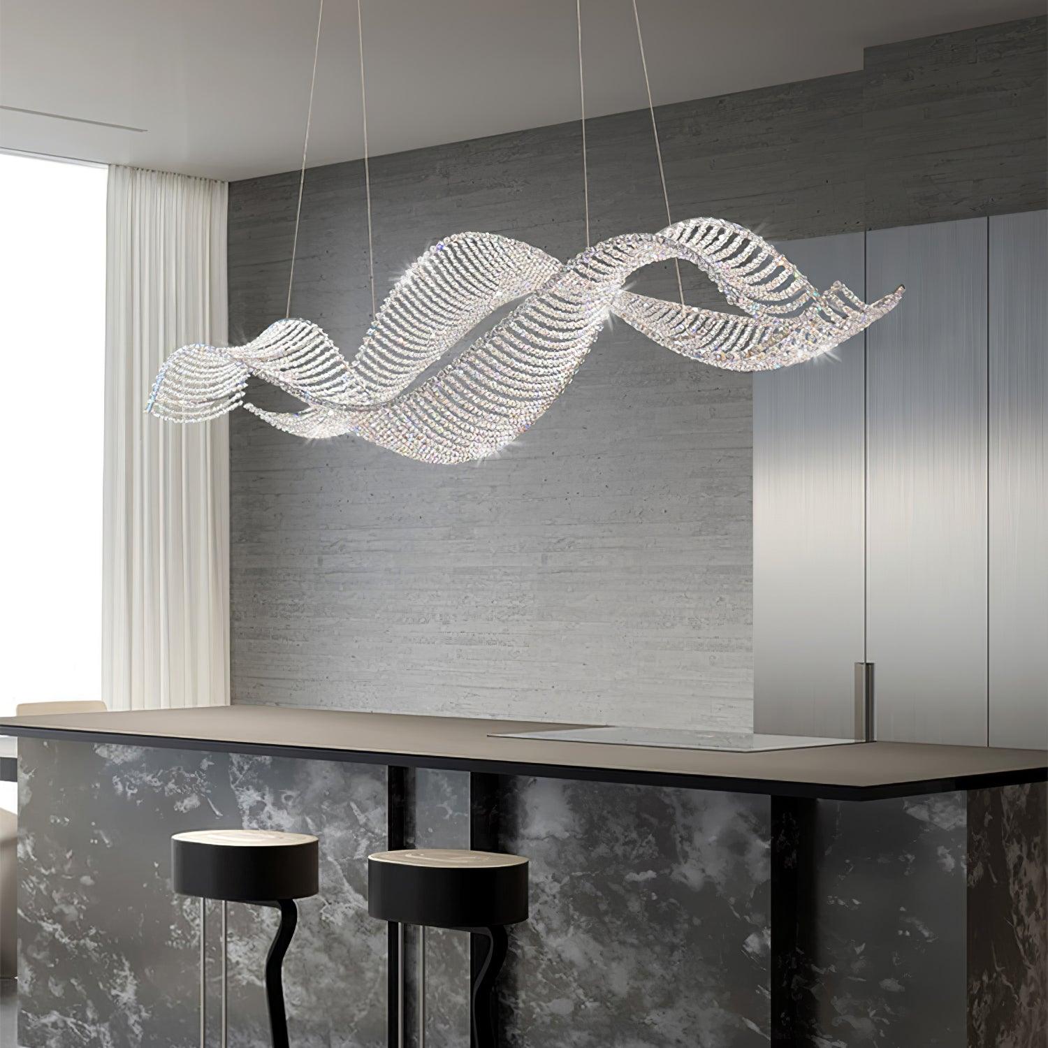 Caelox Postmodern Luxury Crystal Chandelier-Neutral Decor