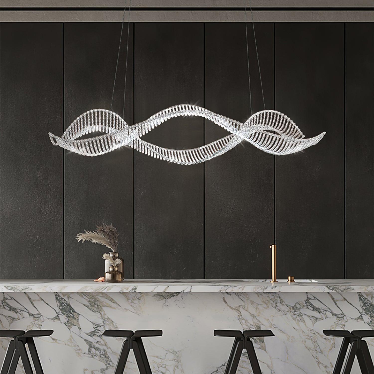 Caelox Postmodern Luxury Crystal Chandelier-Neutral Decor