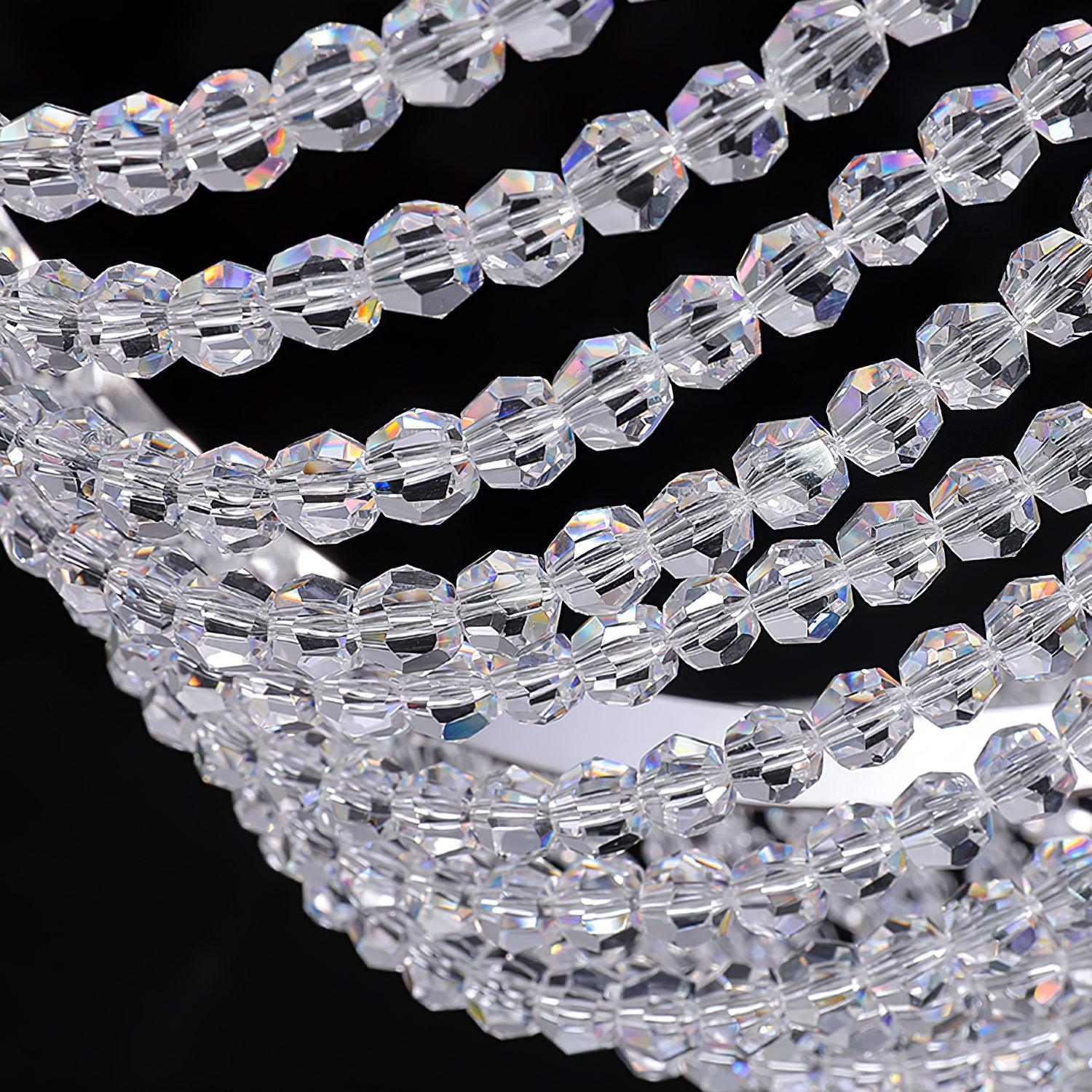 Caelox Postmodern Luxury Crystal Chandelier-Neutral Decor