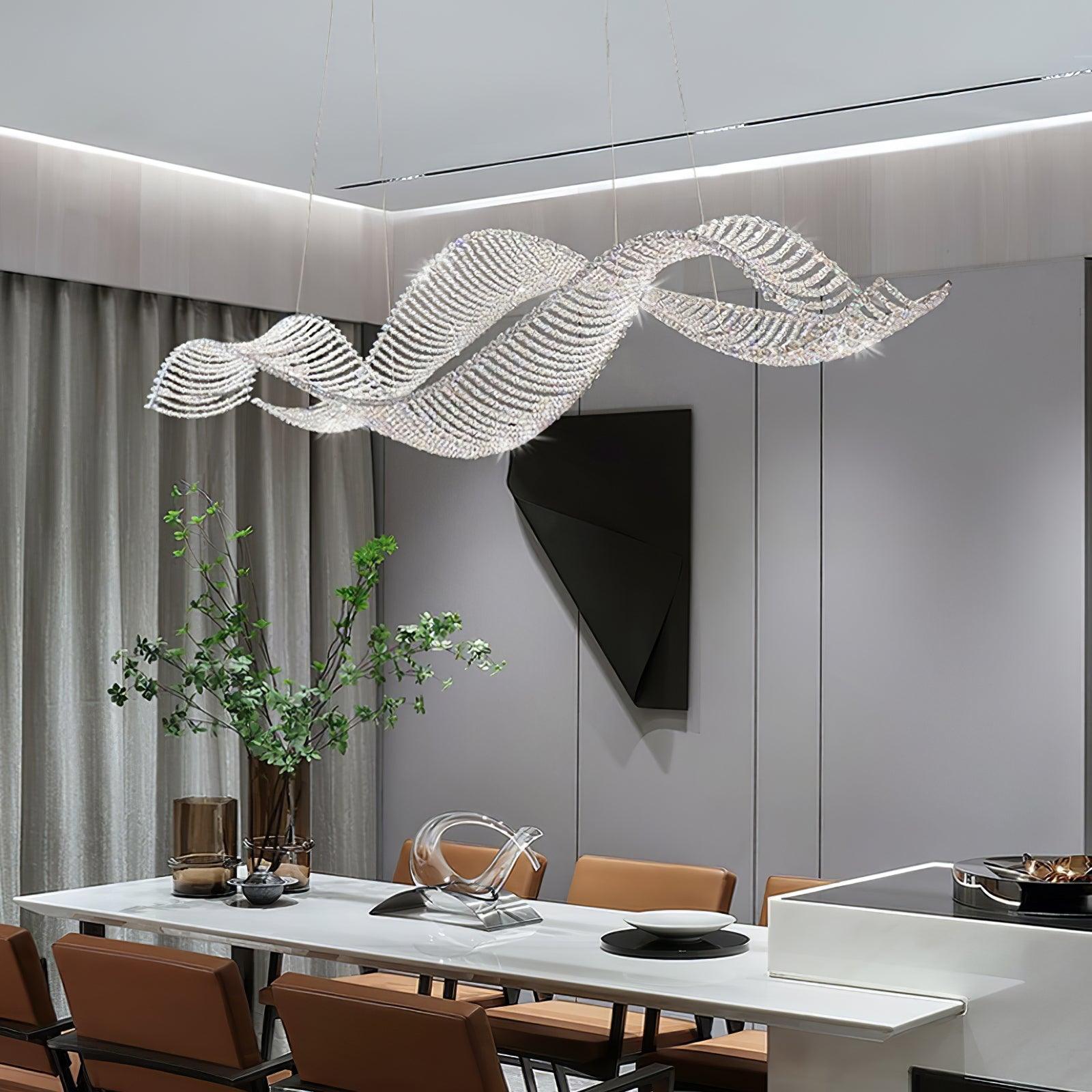 Caelox Postmodern Luxury Crystal Chandelier-Neutral Decor