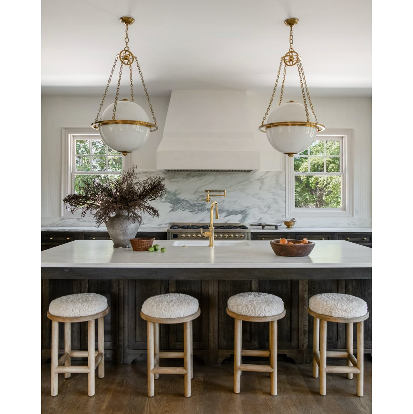 Alora Pendant Lamp in the Black finish.