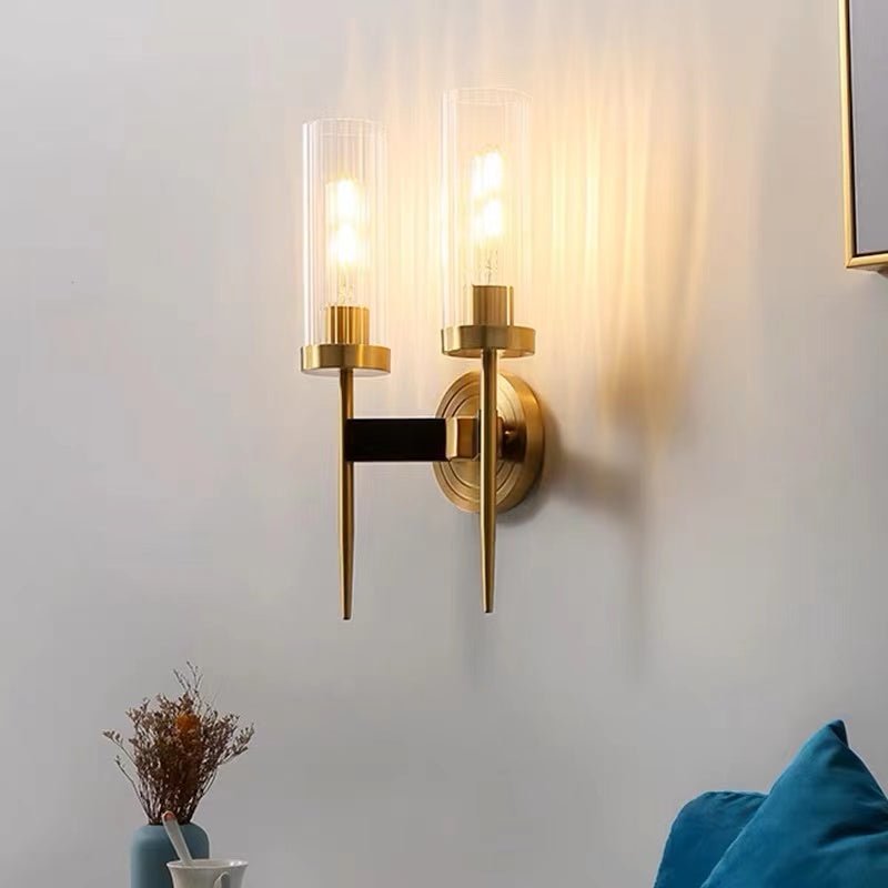 Vilaeisra Elegance Vintage Glass Wall Light-Neutral Decor
