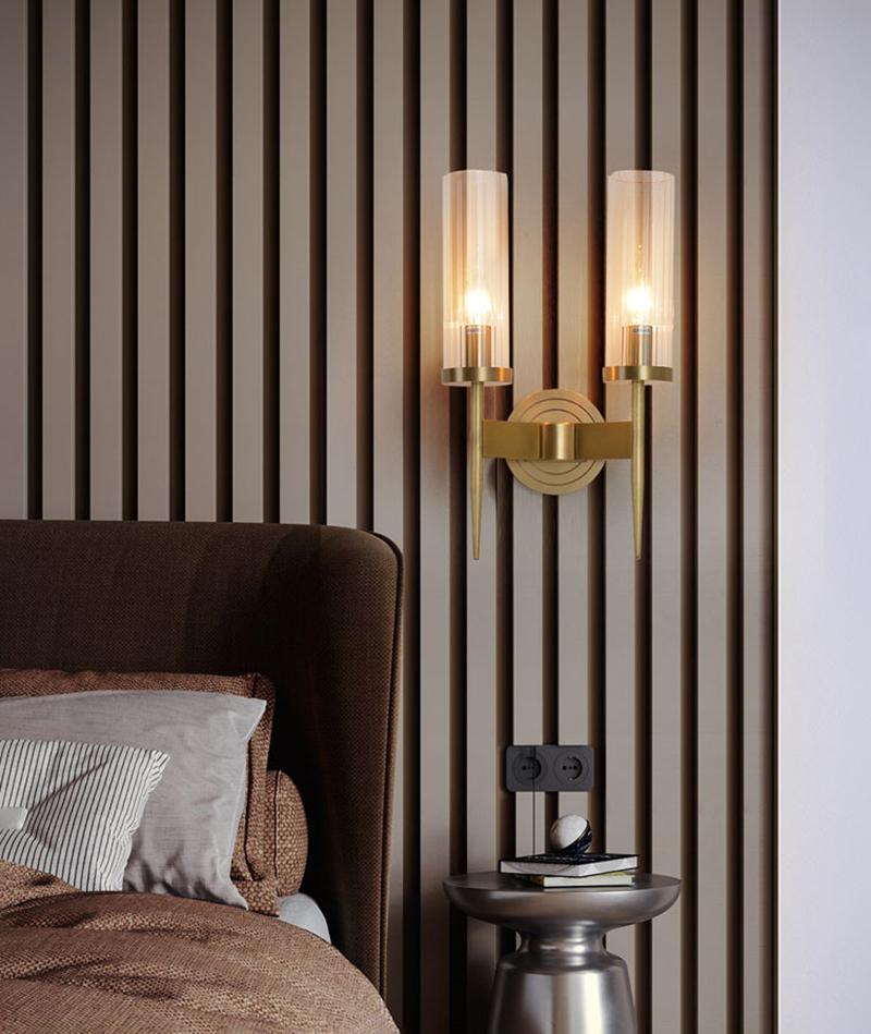 Vilaeisra Elegance Vintage Glass Wall Light-Neutral Decor